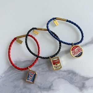 Coach Leather Bracelets Set of 3 Size small